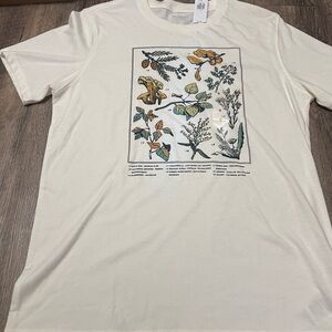 Old Navy Cream Graphic Tee